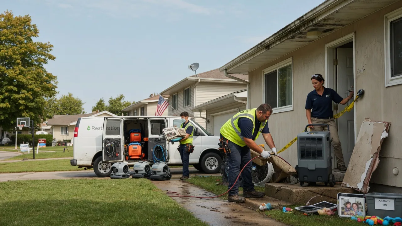 Water Damage Restoration in Plano, TX near me